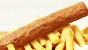 Superje frikandel met speciaal