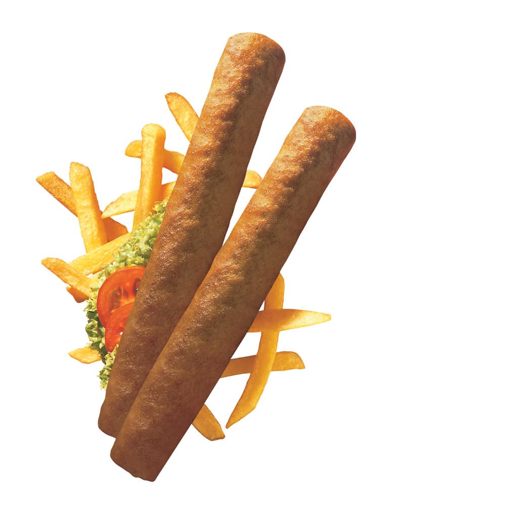 Vegetarische frikandel